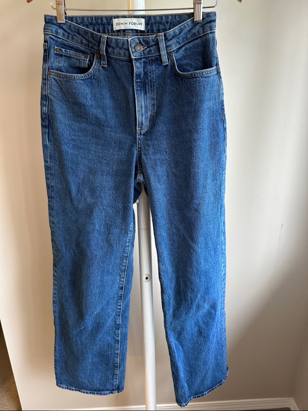 Denim Forum Remy Hi-Rise Relaxed Jeans Size 27